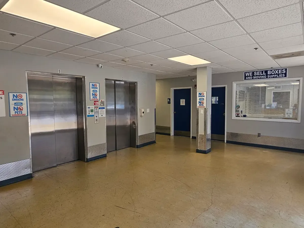 Entrance with Elevators